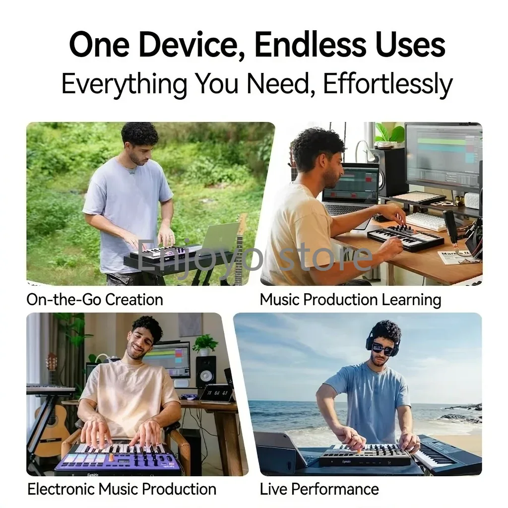 Synido TempoKEY W25 Play Wirel - Midi Controller Pad review and price